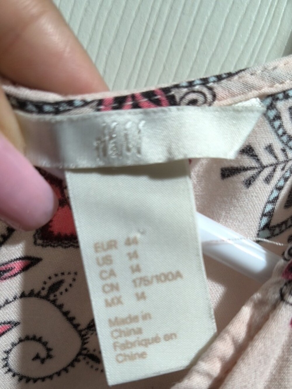 H&M Pink Floral Tank Dress - Picture 2 of 4